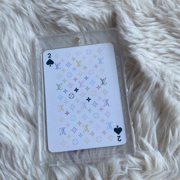 Louis Vuitton Takashi Murakami Monogram Playing Card 2 Spade - Picture 2 of 3